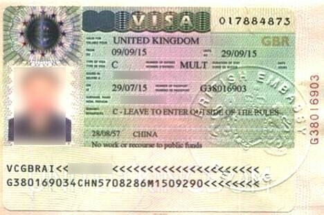 Visa de visiteur Royaume-Uni Angleterre Londres (UK)