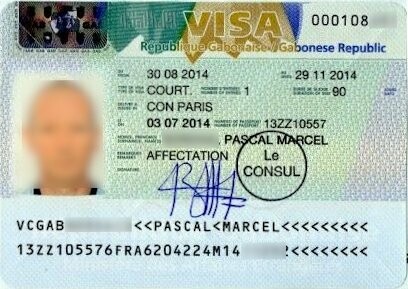 Visa Gabon AFFAIRES