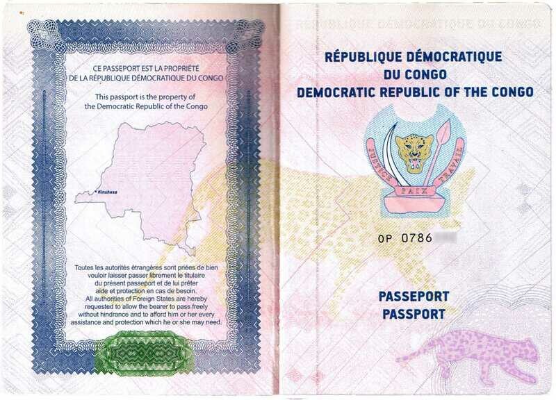 Passeport biométrique Congo-Kinshasa RDC Express Ministère des Affaires Étrangères RDC
