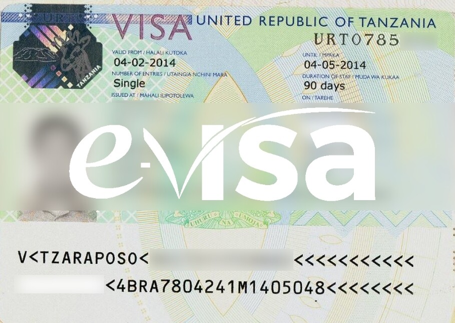 E-Visa Tanzanie Touristique