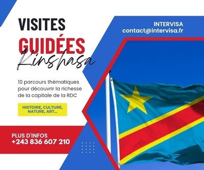 Guide touristique voyage à Kinshasa, circuits thématiques au Congo