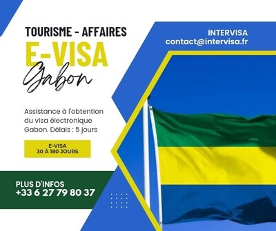 e-Visa Gabon visa électronique - Tourisme et Affaires 
