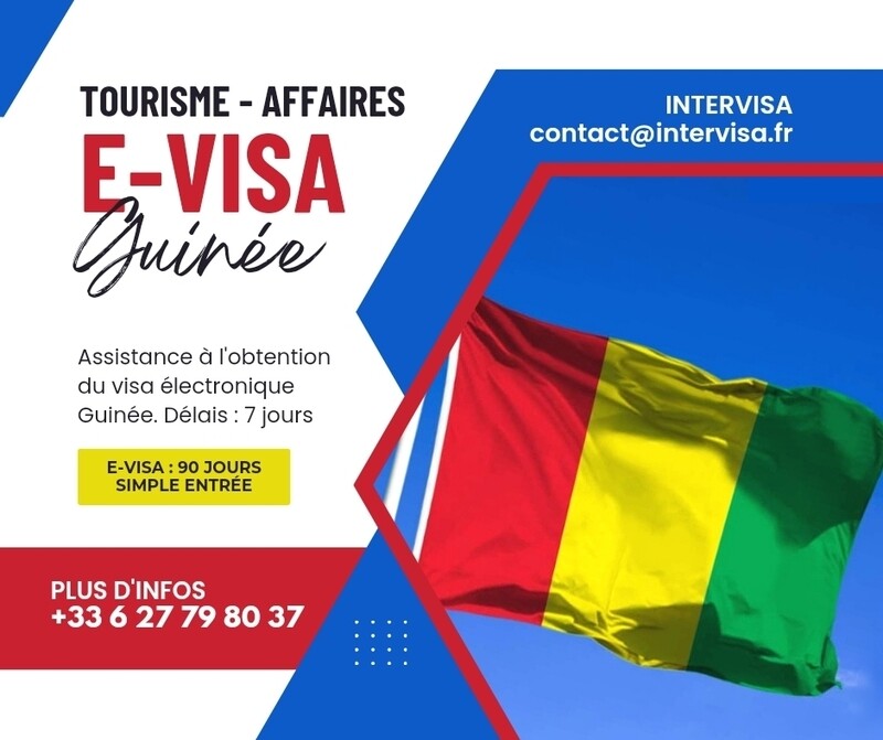 e-Visa Guinée Conakry - Tourisme et Affaires