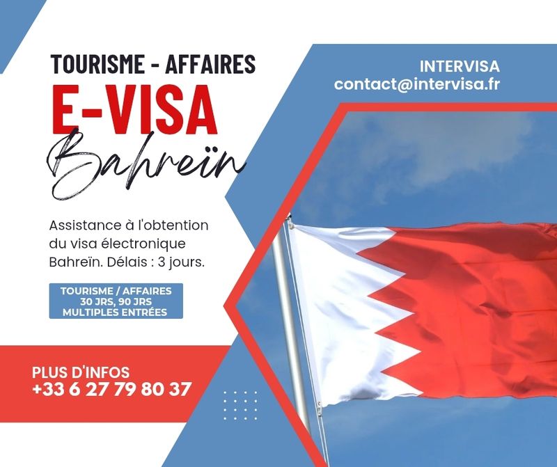 e-Visa Bahreïn - Tourisme et Affaires