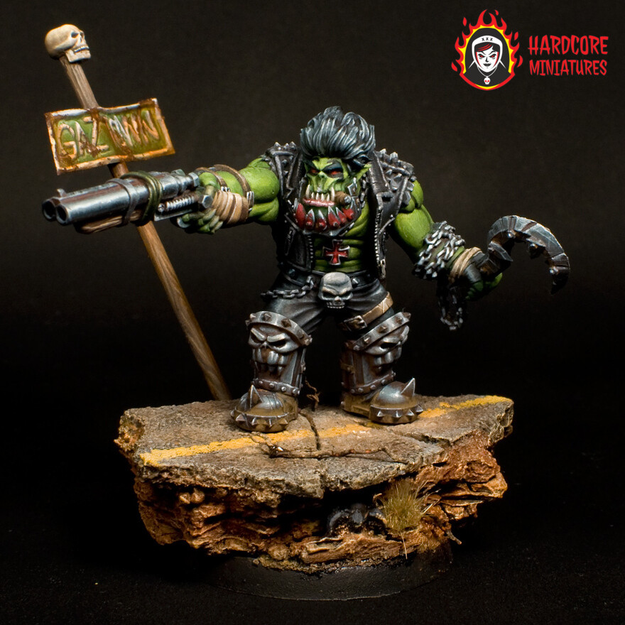 Orc Biker Boss on Foot