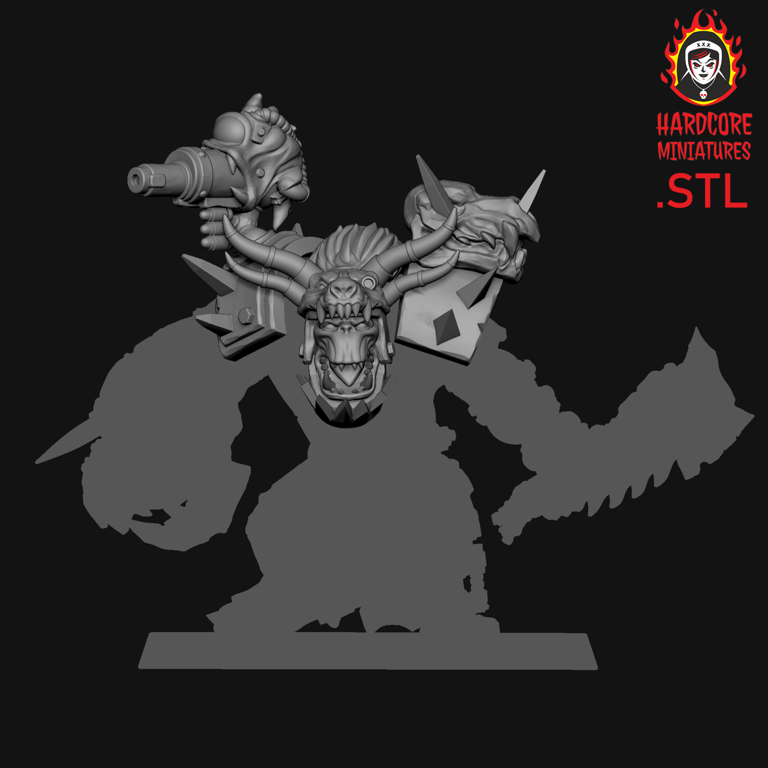 Space Orc Killboss Upgrade STL