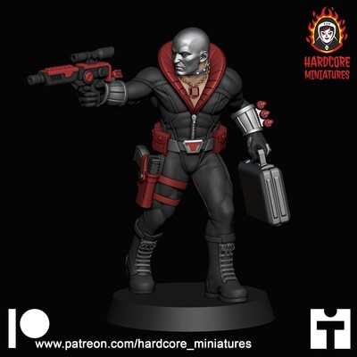 Chrome Face STL