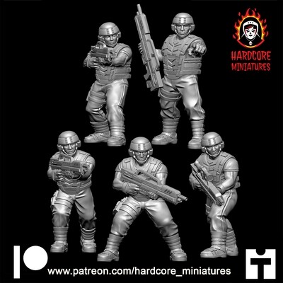 Dropship Troopers STL