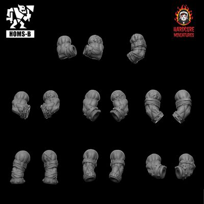 Space Orc Fury Arms STL