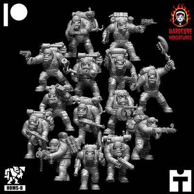 Space Orcs Kommandoz STL
