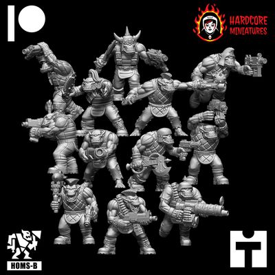 Space Orc Retro Boyz #1 STL