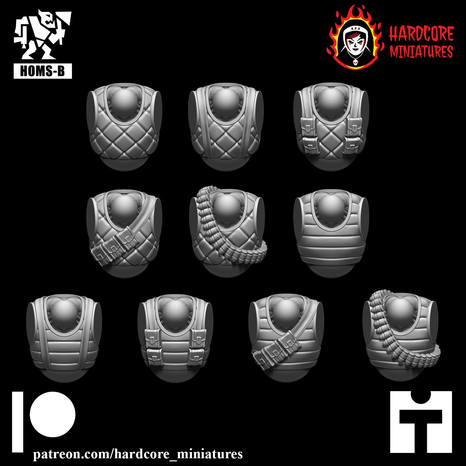 Retro Orks Torso Pack