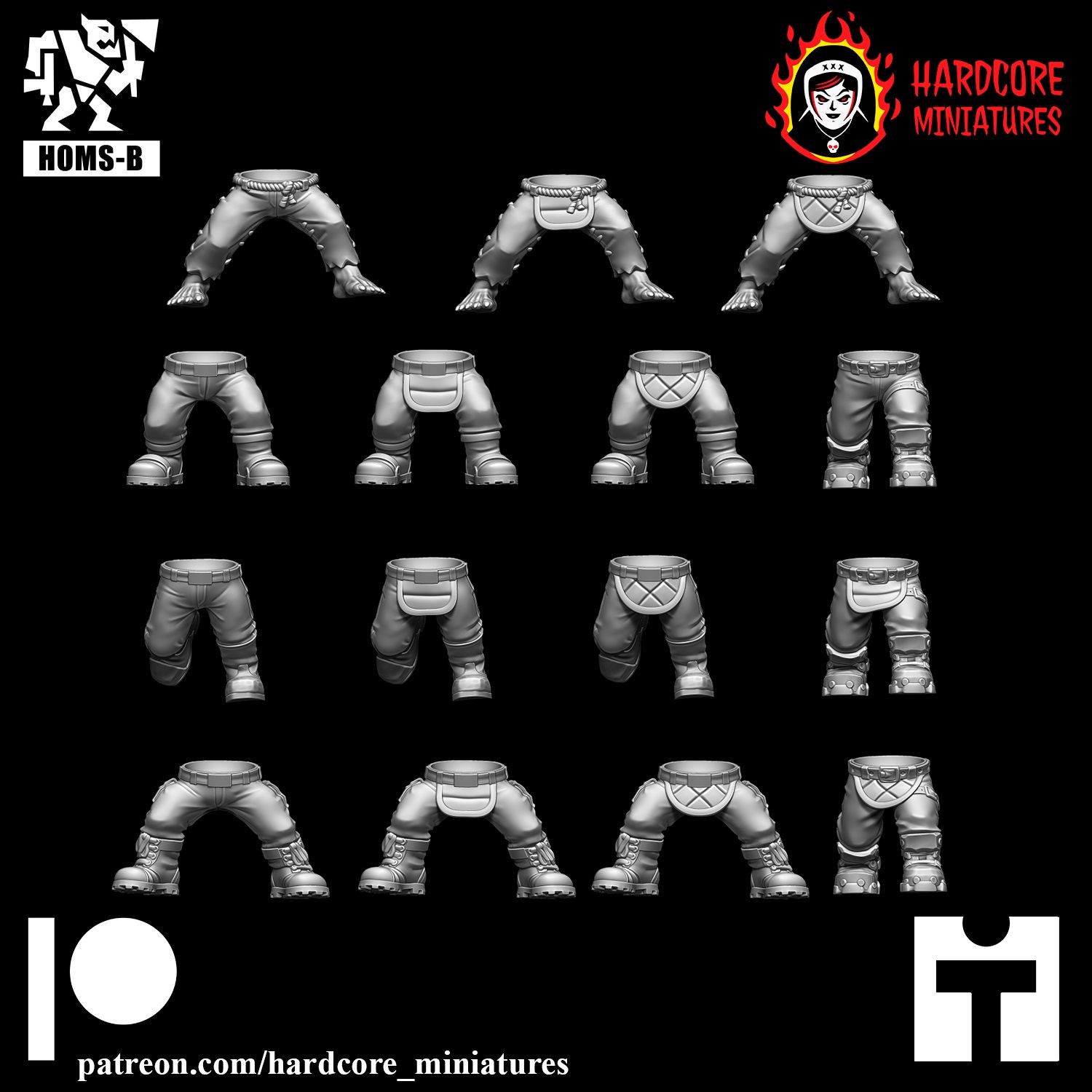 Retro Orks Leg Pack