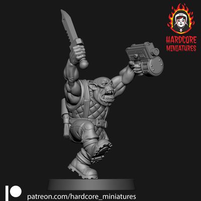 Crazy Ork Boy