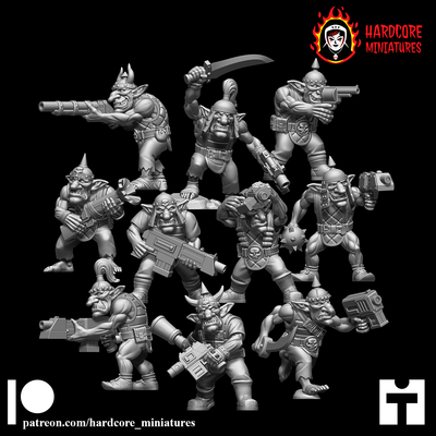 Modular Retro Gobboz | Space Goblins