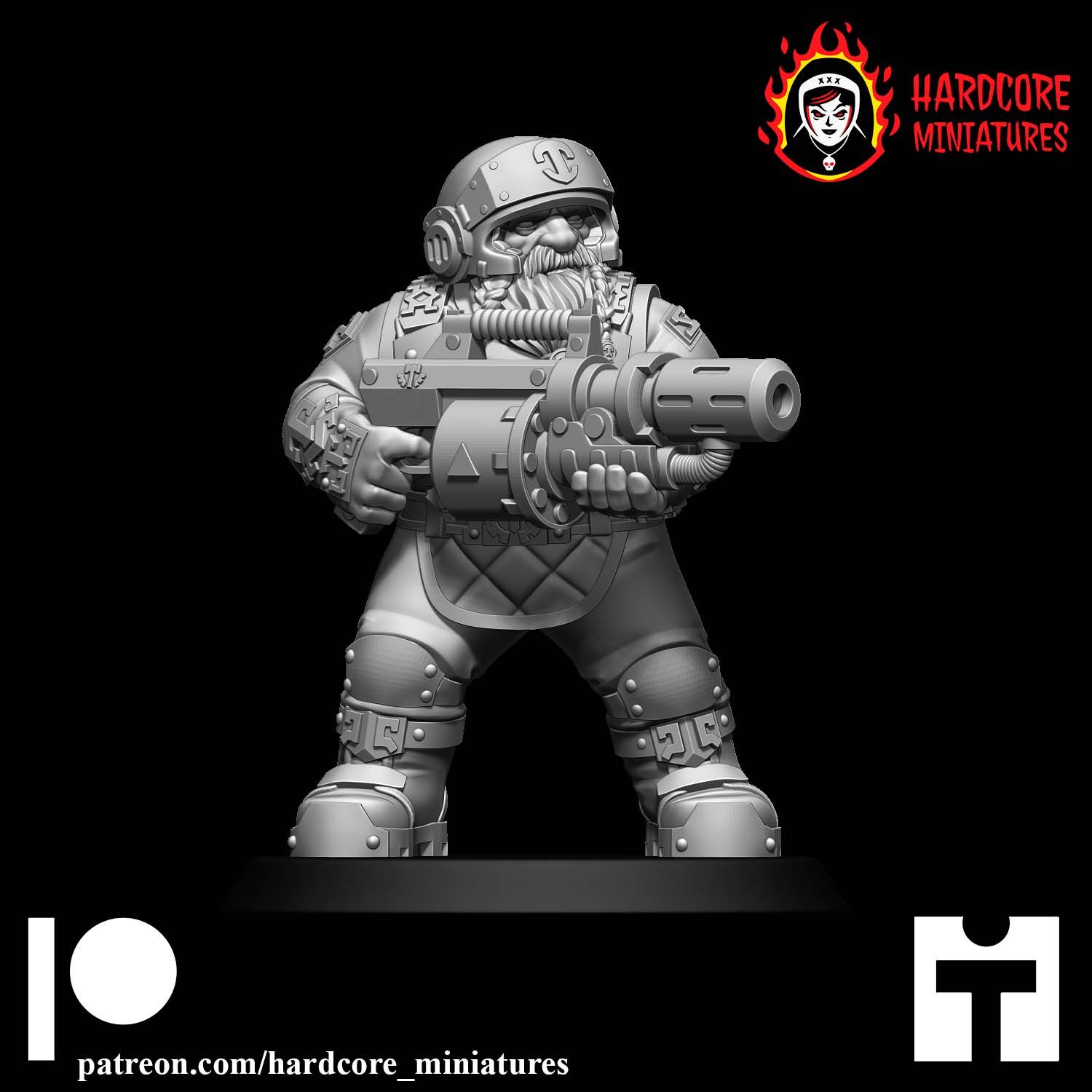 Veteran Dwarf with Special Weapons