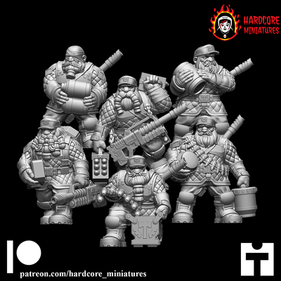 Space Dwarf Loaders for Heavy Guns