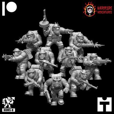 Brit Orcs Shoota Boyz STL Brit Orcs Shoota Boyz STL