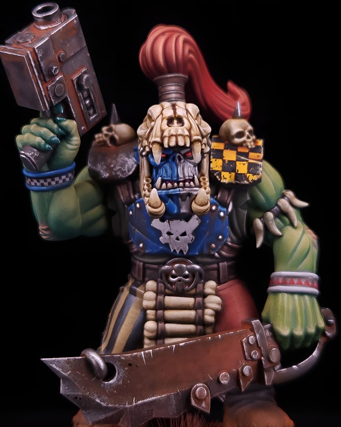 Dead Skull Orc Boss STL