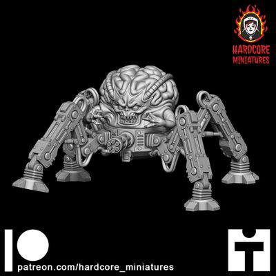 Master Brain Walking STL Master Brain Walking STL