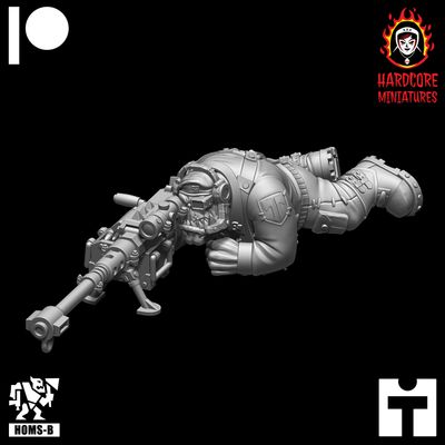 Kommando Snipa Orc Boy STL Kommando Snipa Orc Boy STL