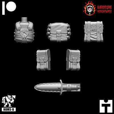 Kommando Orcs Accessories #1 STL Kommando Orcs Accessories #1 STL