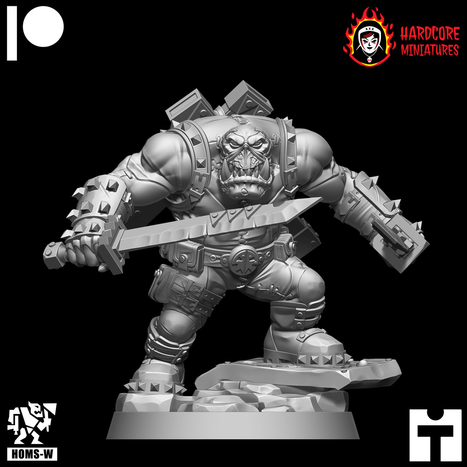 Orkpool Orc Hero STL