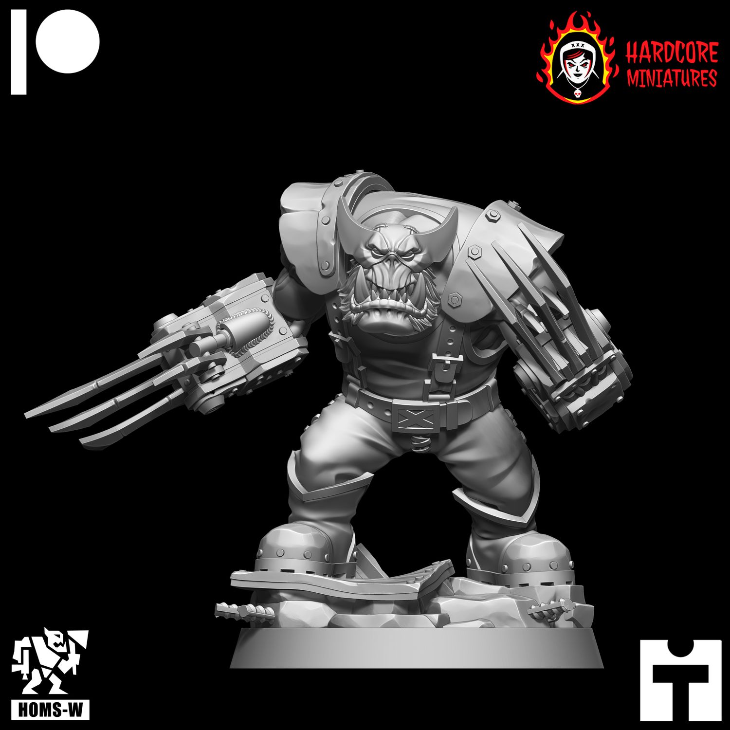 Orkverine Orc Hero STL Orkverine Orc Hero STL