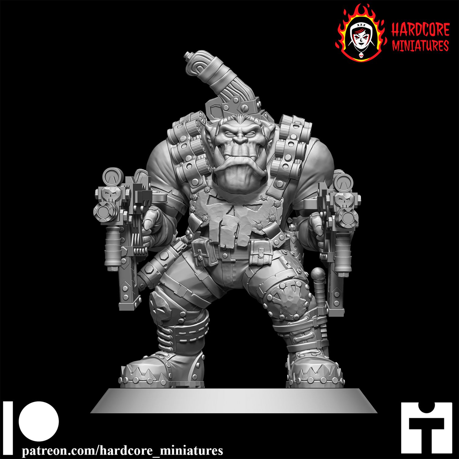 Orkisher Orc Hero STL Orkisher Orc Hero STL