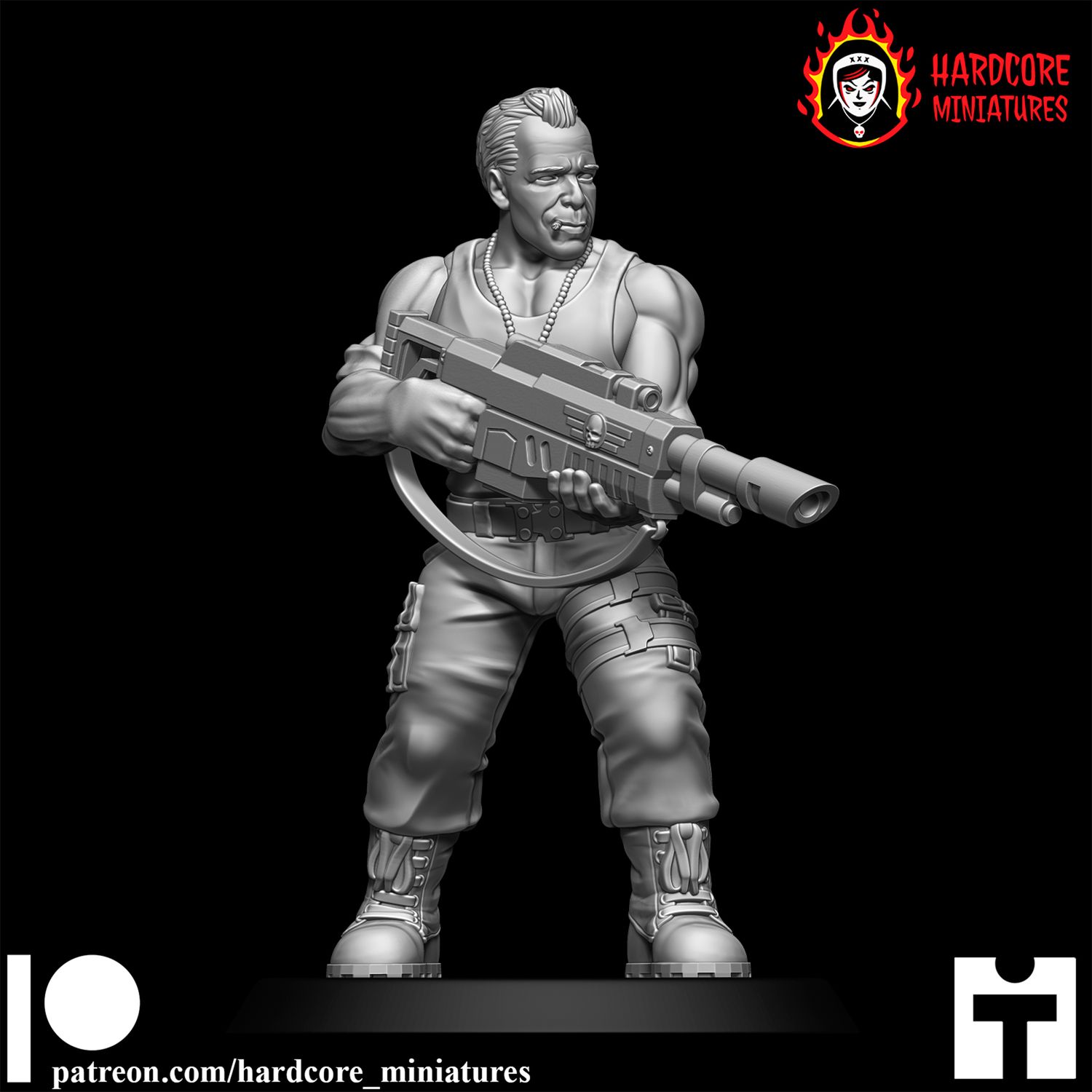 Jungle Fighter Bruce STL Jungle Fighter Bruce STL