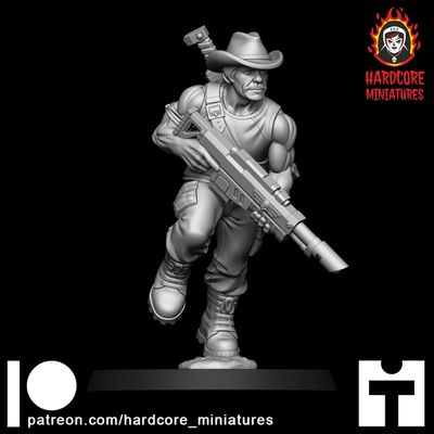 Jungle Fighter Charles STL Jungle Fighter Charles STL