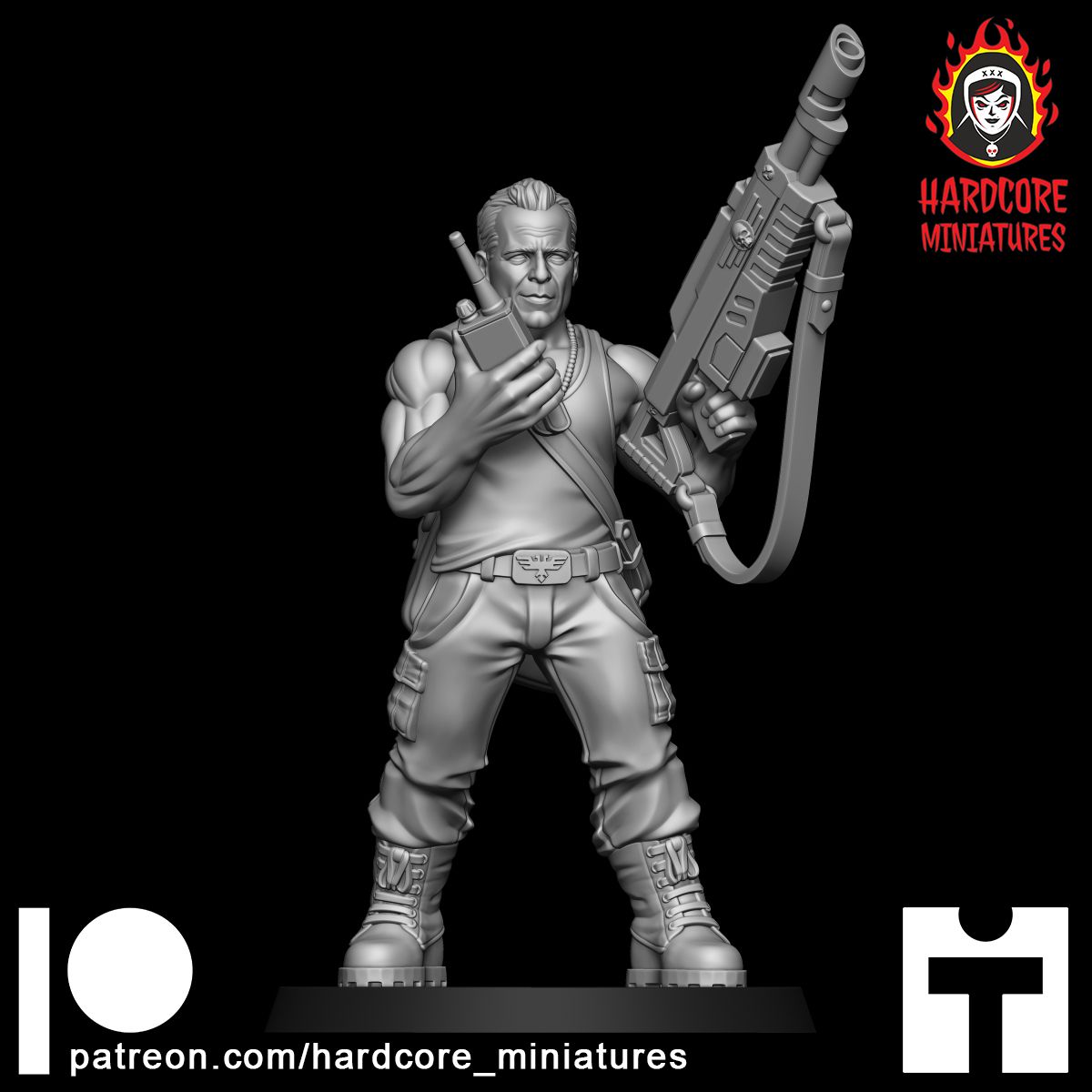 Jungle Fighter Bruce 2 STL