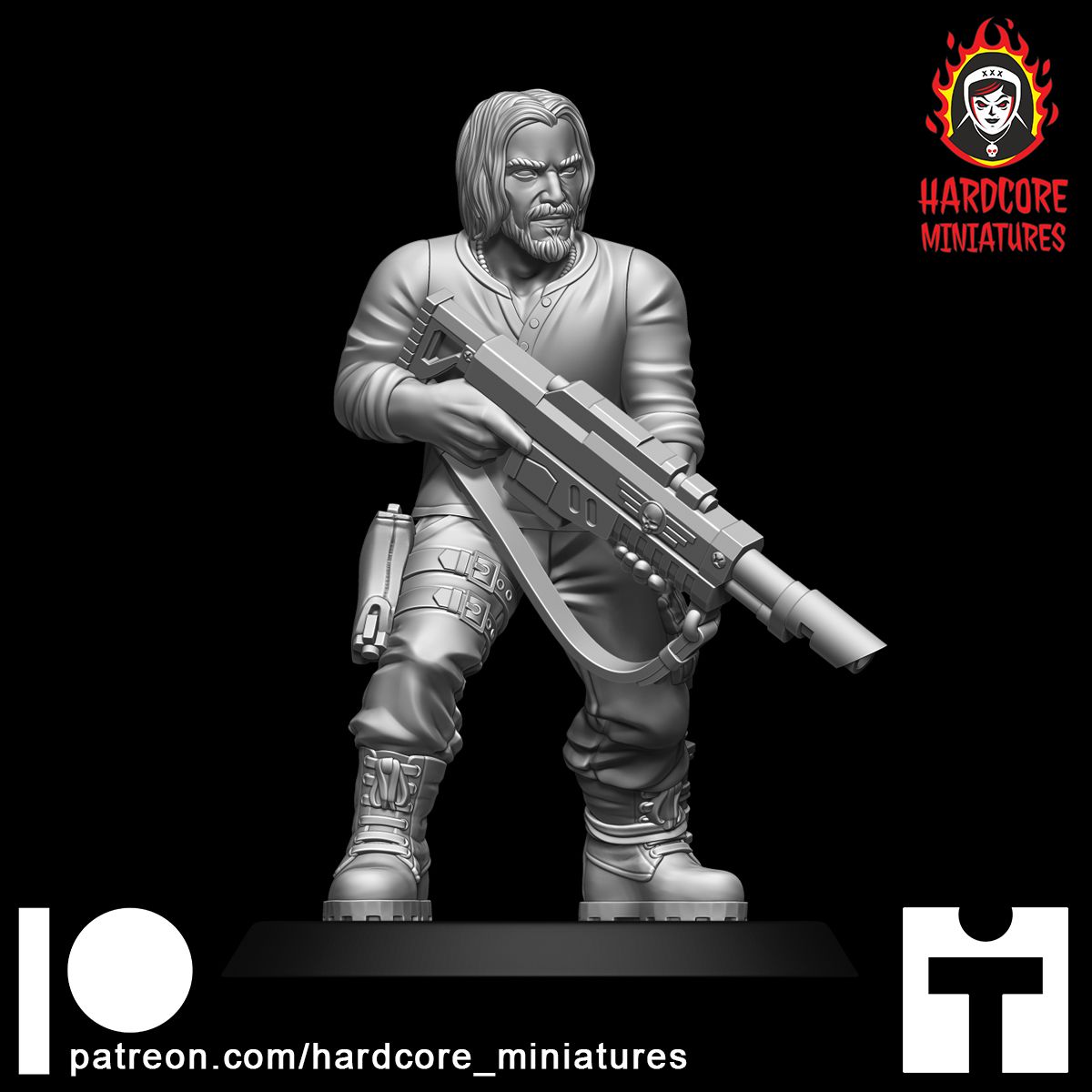 Jungle Fighter John STL Jungle Fighter John STL