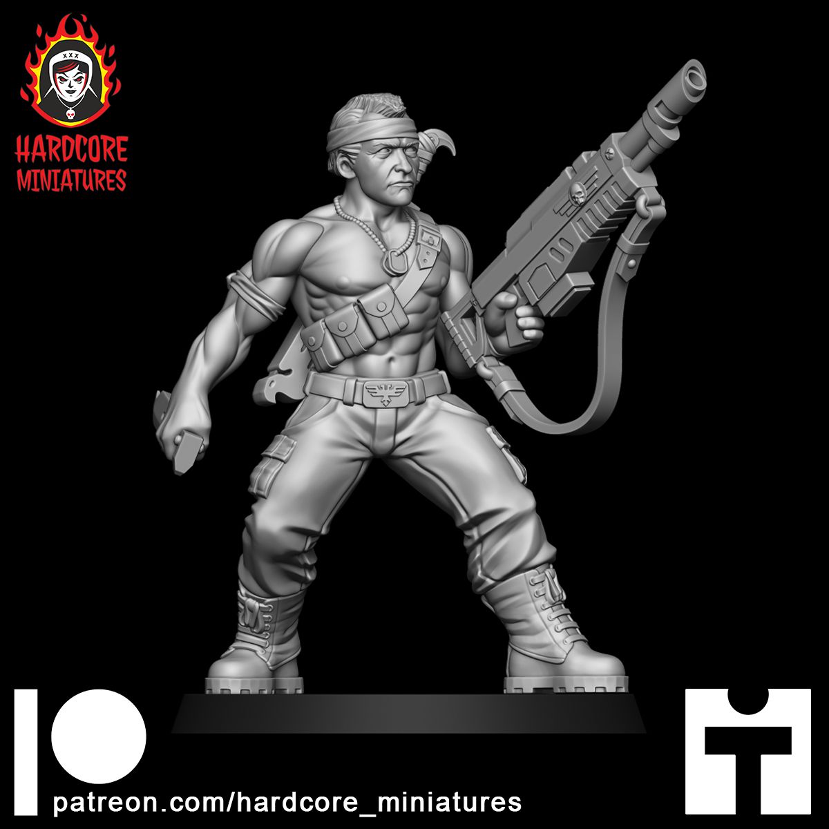 Jungle Fighter Ruthger 2 STL