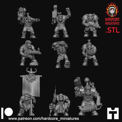 Space Orcs Dead Skull Gang