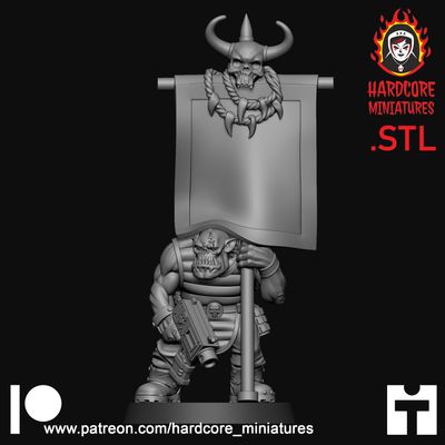 Banner Ork Boy Banner Ork Boy