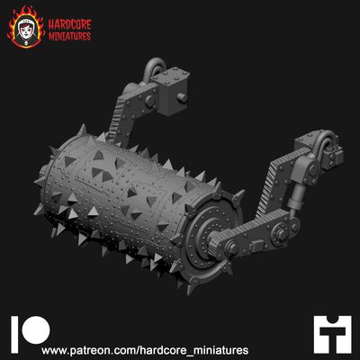 Death Roller for Orc Battlewagon STL