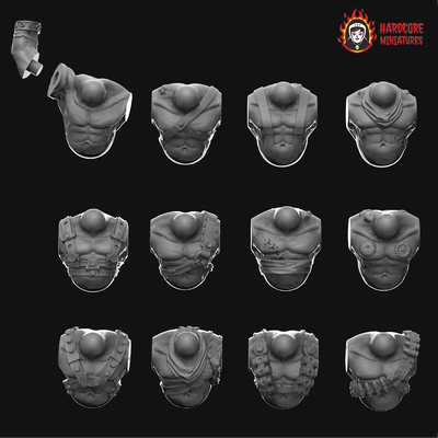 Fury Orc Torsos STL