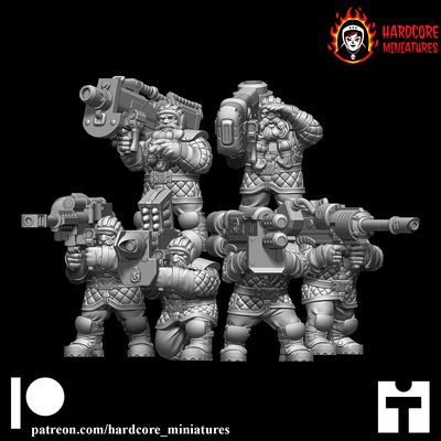 Space Dwarves Heavy Gunners