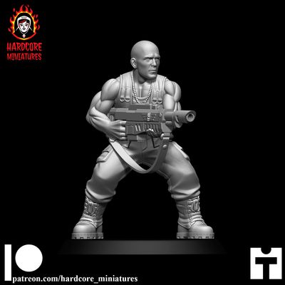 Jungle Fighter Jason STL