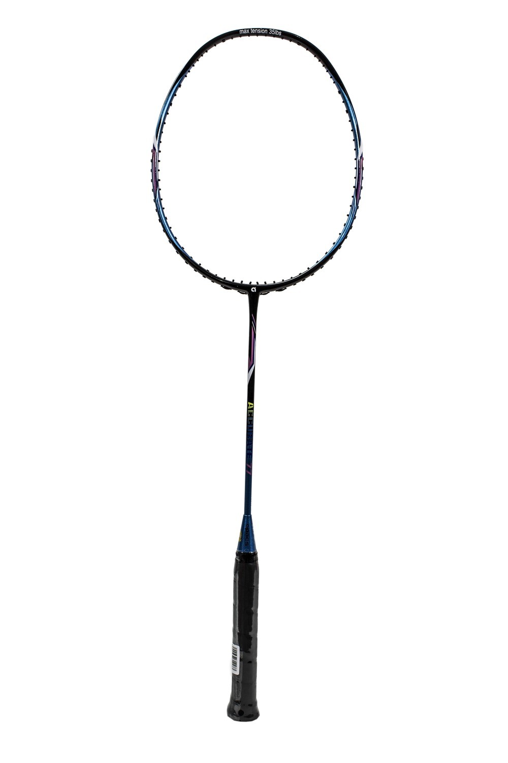 Apacs accurate 77 blue badminton racket triplepoint sports