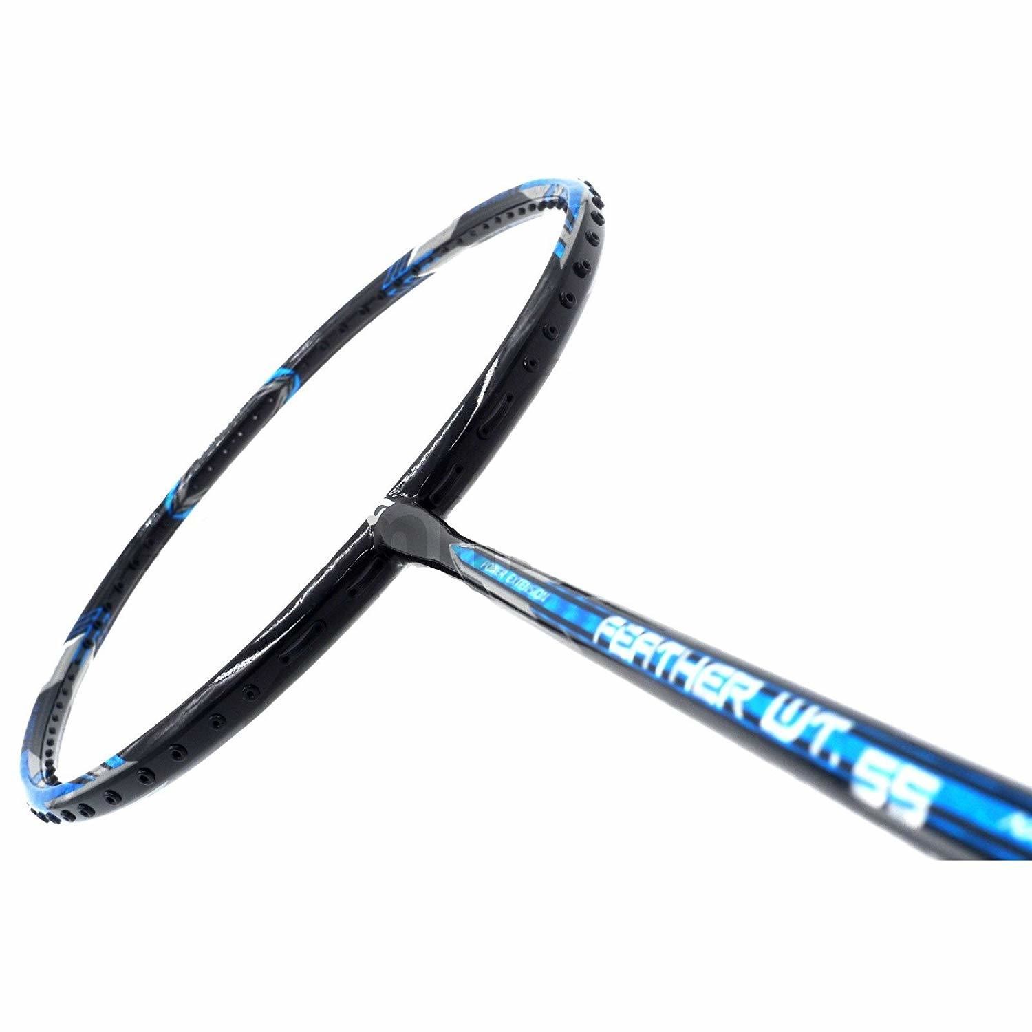 Apacs Feather Weight 55 Black Blue Badminton Racquet
