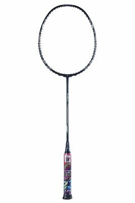 Flex Power Air Speed 12 (Mega Tension - 33LBS)Full Graphite Badminton Racquet with Full Racket Cover