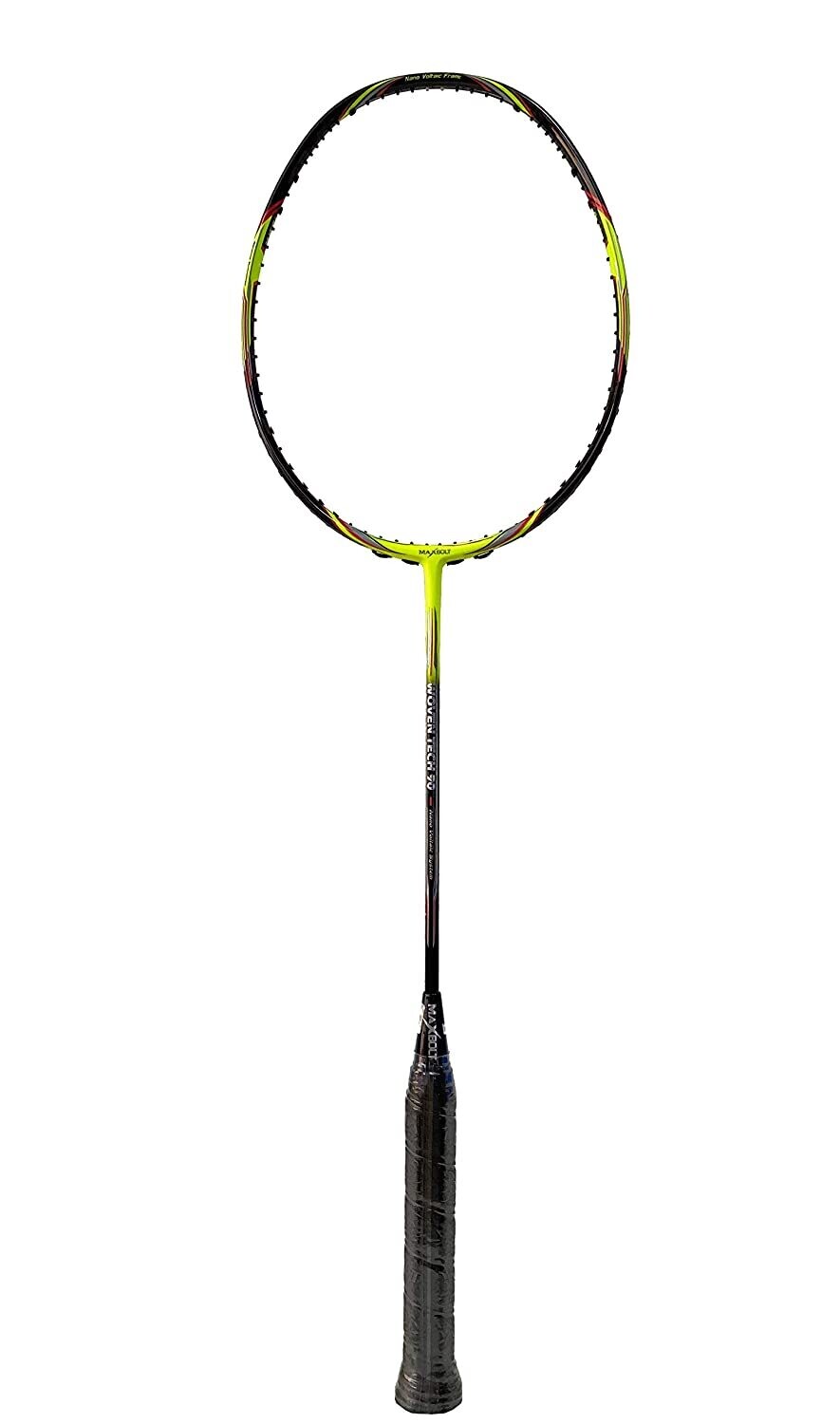 MaxBolt Woven Tech 90 Badminton Racket- with Full Cover