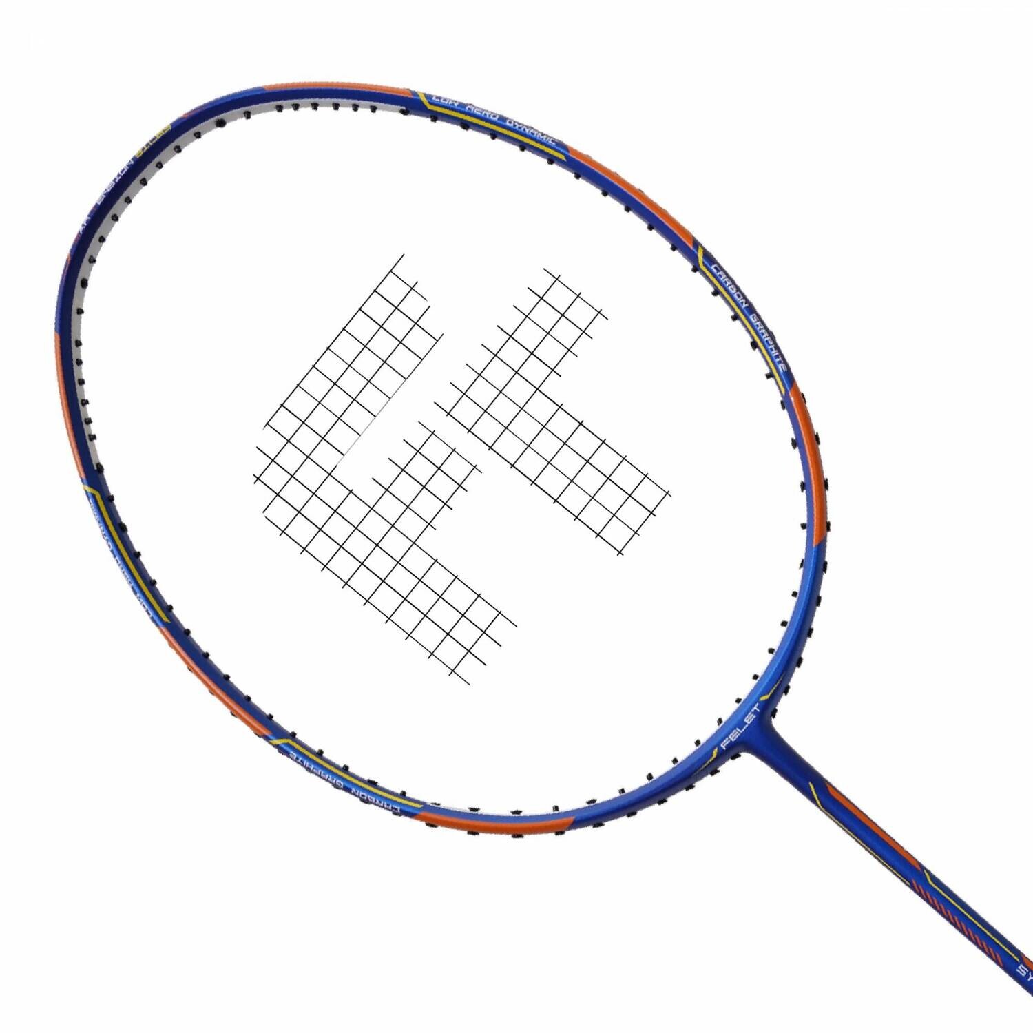 Felet Synergy FT-01 Badminton Racquet CARBON GRAPHITE - BLUE