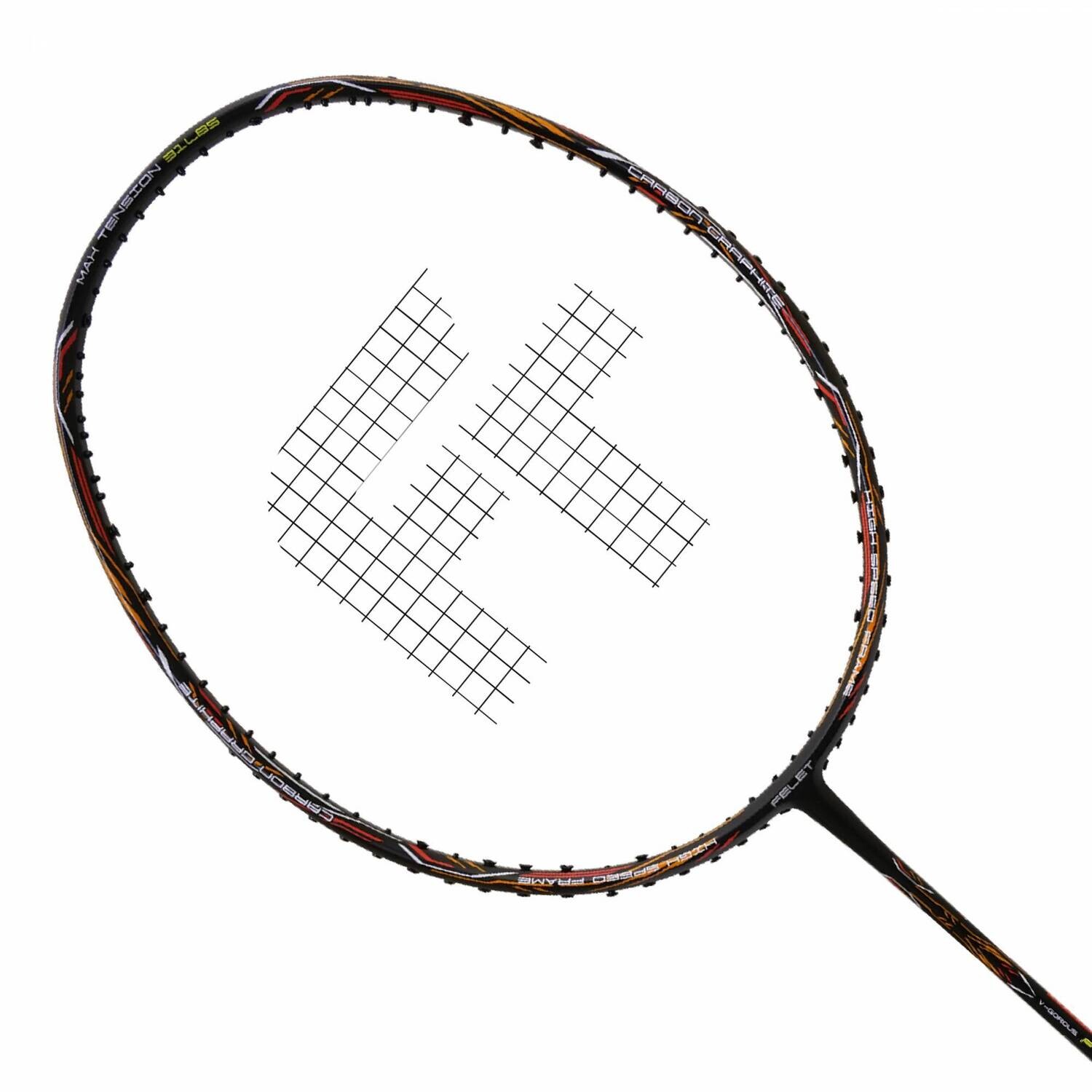 Felet V-GOROUS FT-05 Badminton Racquet - Power Shaft - Black