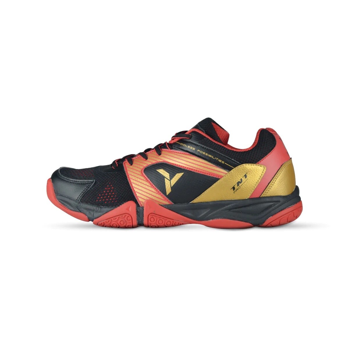 Young TNT Pro Red Non Marking Badminton Shoes