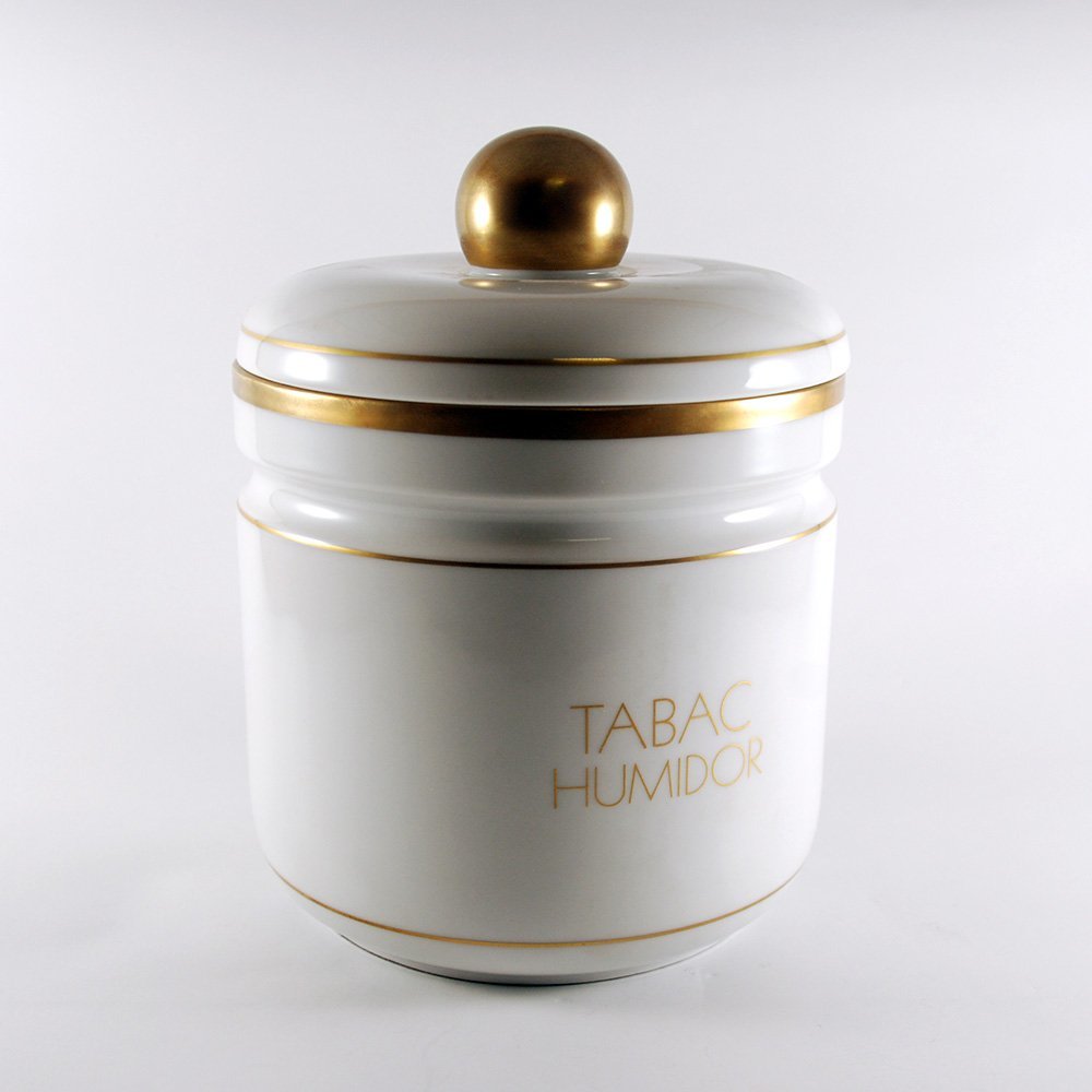 Vaso portatabacco Davidoff 1980 porcellana