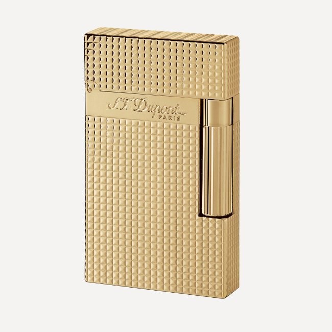 Accendino S.T. DUPONT Ligne 2 Yellow Gold Diamond Heads