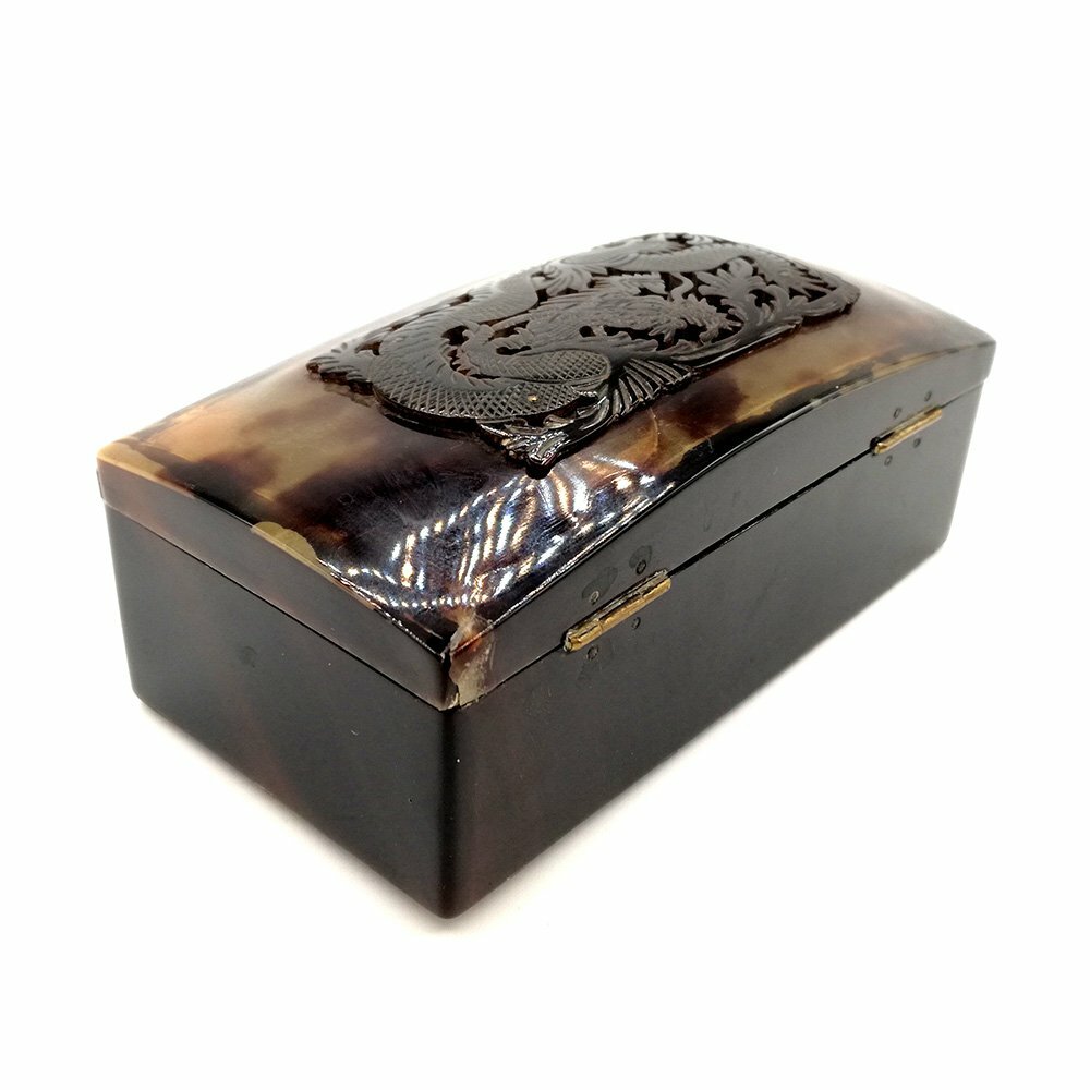 Scatola tartaruga vintage EPO1